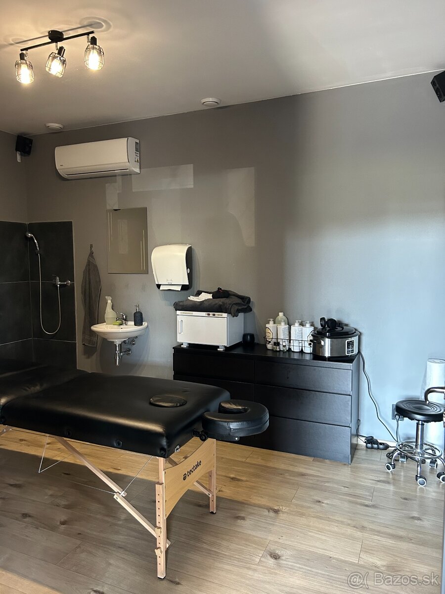 Prenájom plne vybavenej masérne vo Fitku