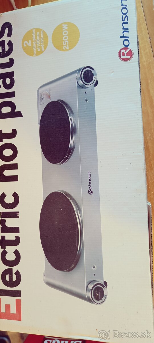 Dvojplatnička Rohnson 2500W