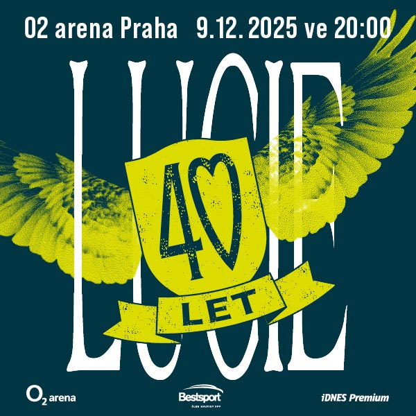 LUCIE O2 ARENA PRAHA 9.12.2025 20:00 PREDÁM