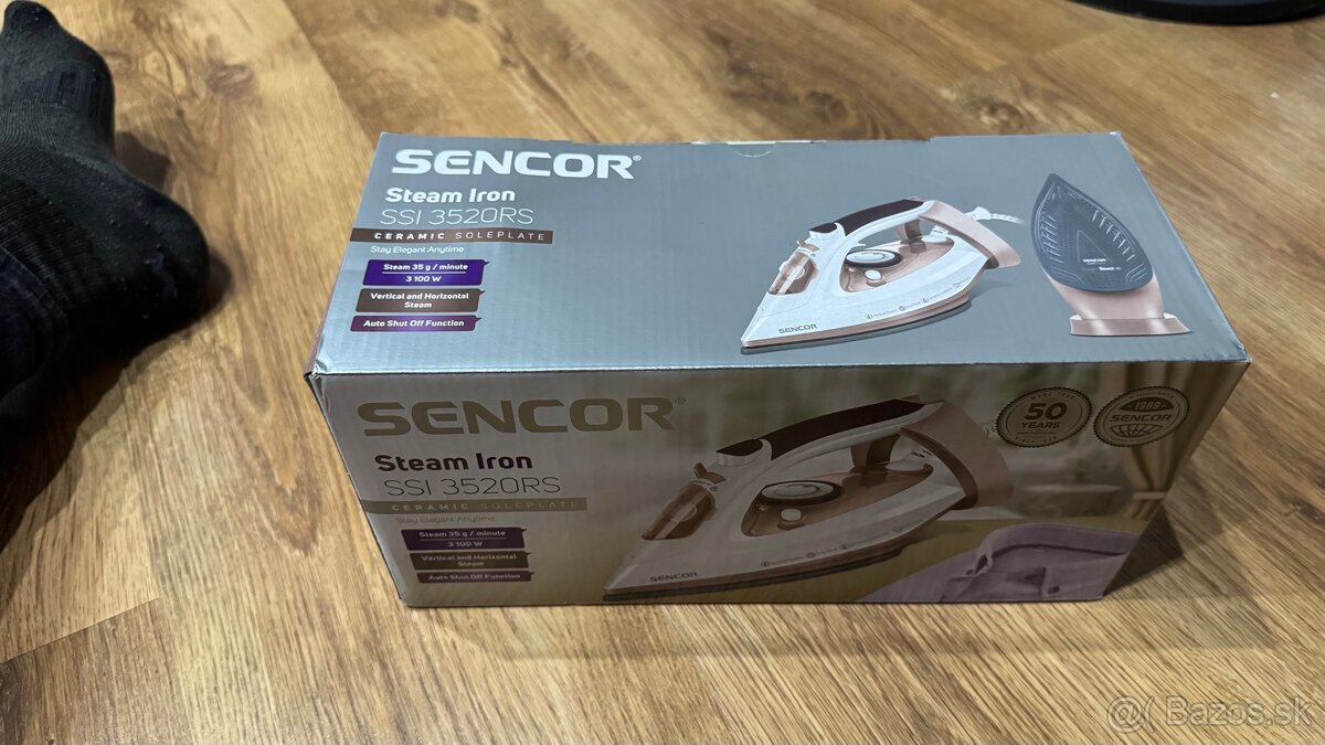 Žehlička Sencor SSI 3520RS - NOVÁ + záruka