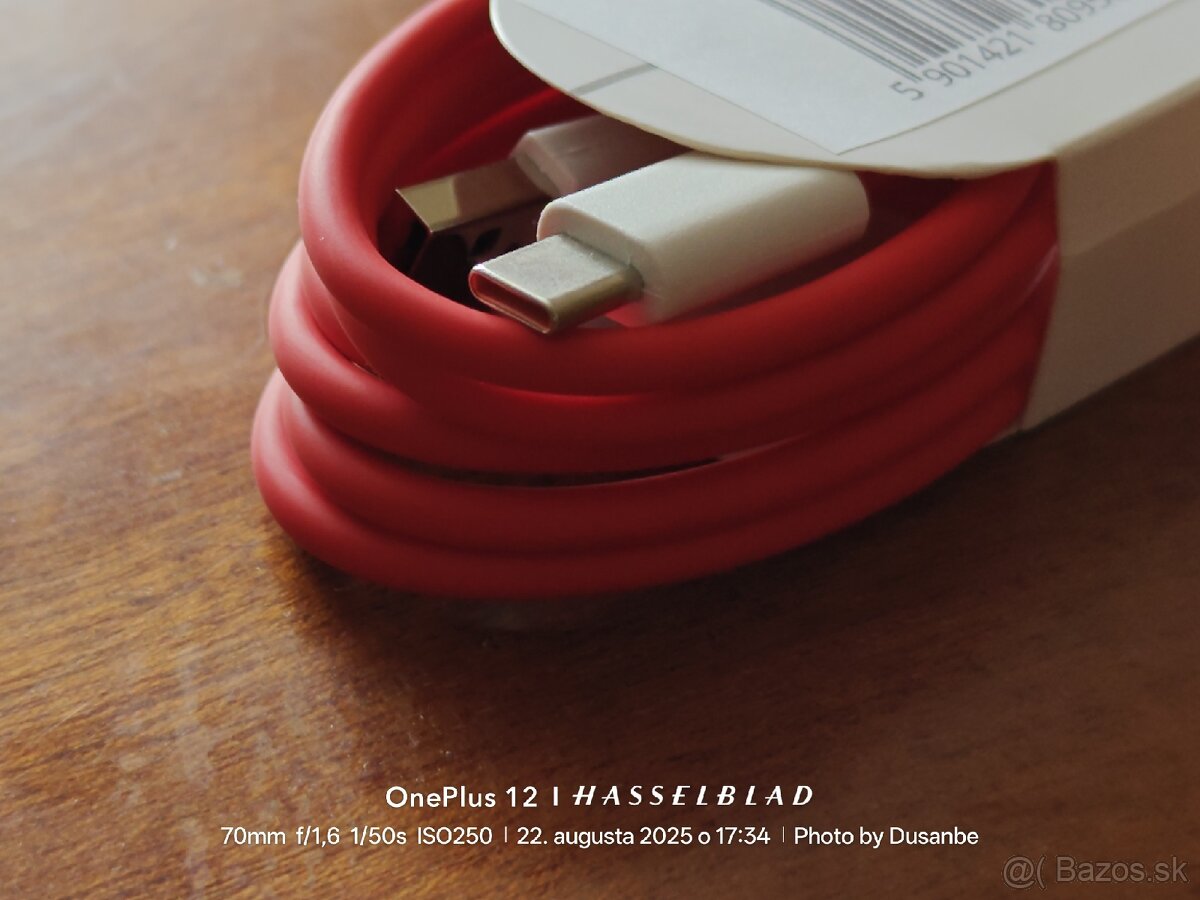 OnePlus SuperVOOC USB-C kábel (rýchlonabíjanie)