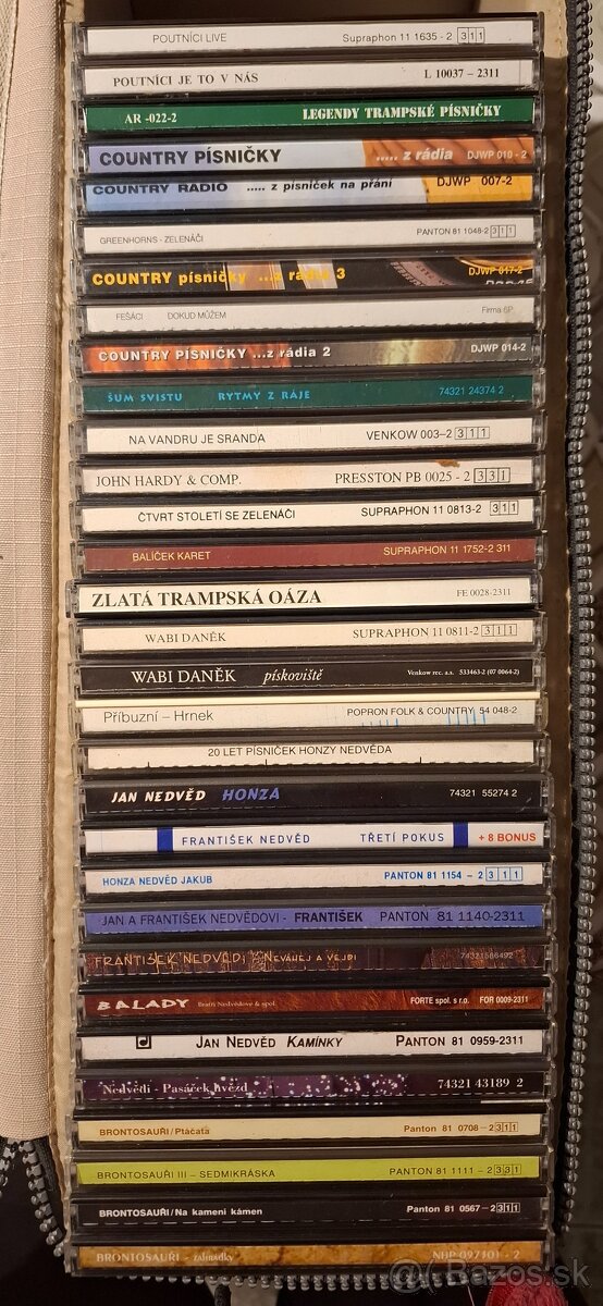 CD original slovenské, zahraničné