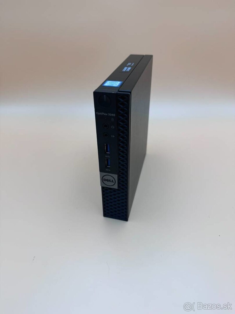 Micro počítač Dell.Intel i3-6100T 2x3,20GHz.240G SSD.8gb ram