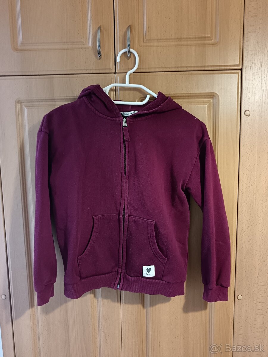 Mikina s kapucňou, 134-140, 8-10 rokov