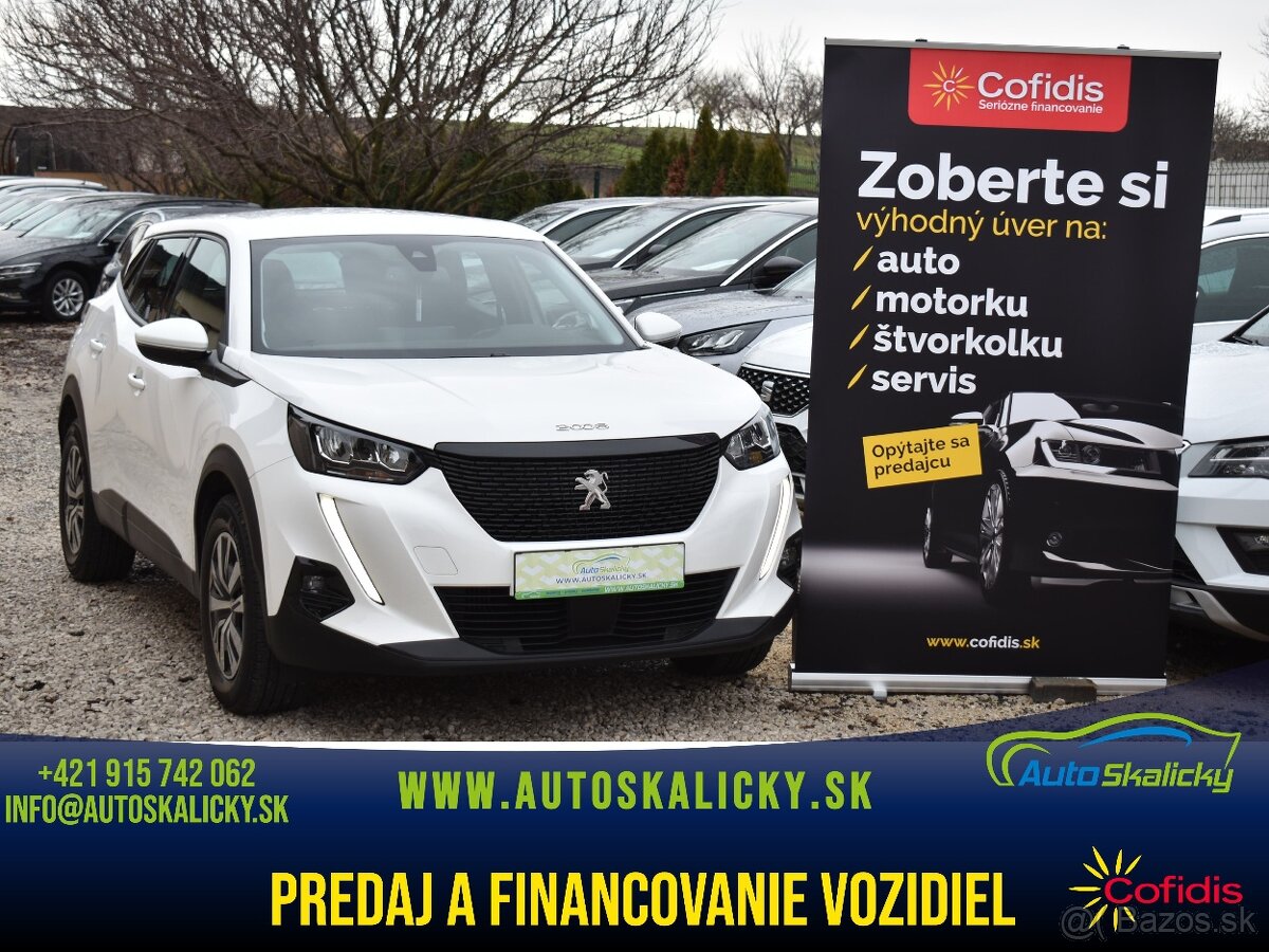 PEUGEOT 2008 1.2 PURETECH //ROK 2021 // ODPOČET DPH