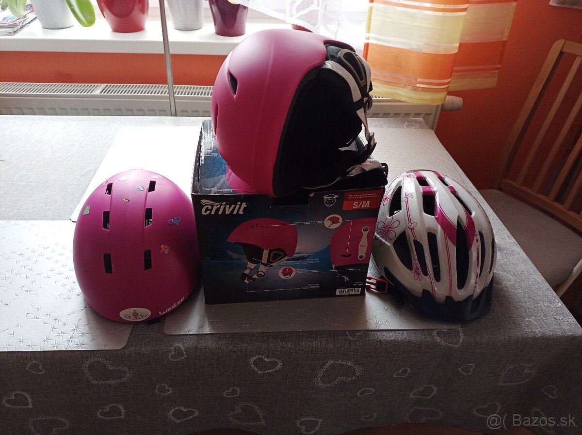 darujem detske prilby