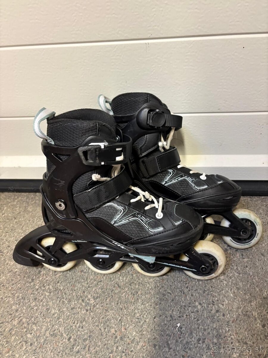Predám kolieskové korčule EU32-35,