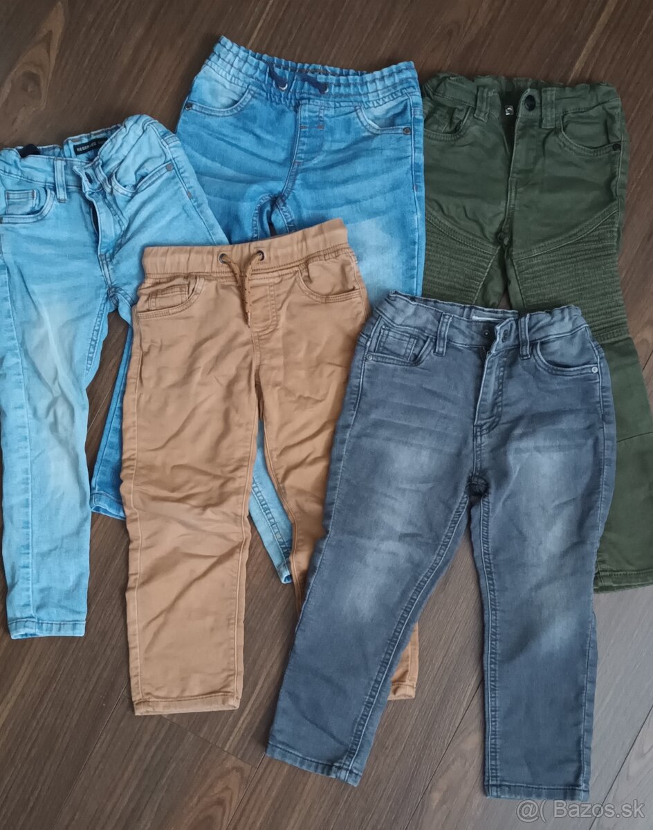 rifle, nohavice velk. 110