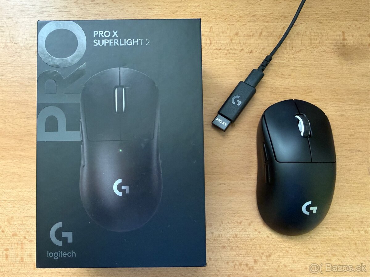 Logitech g pro x superlight 2 čierna