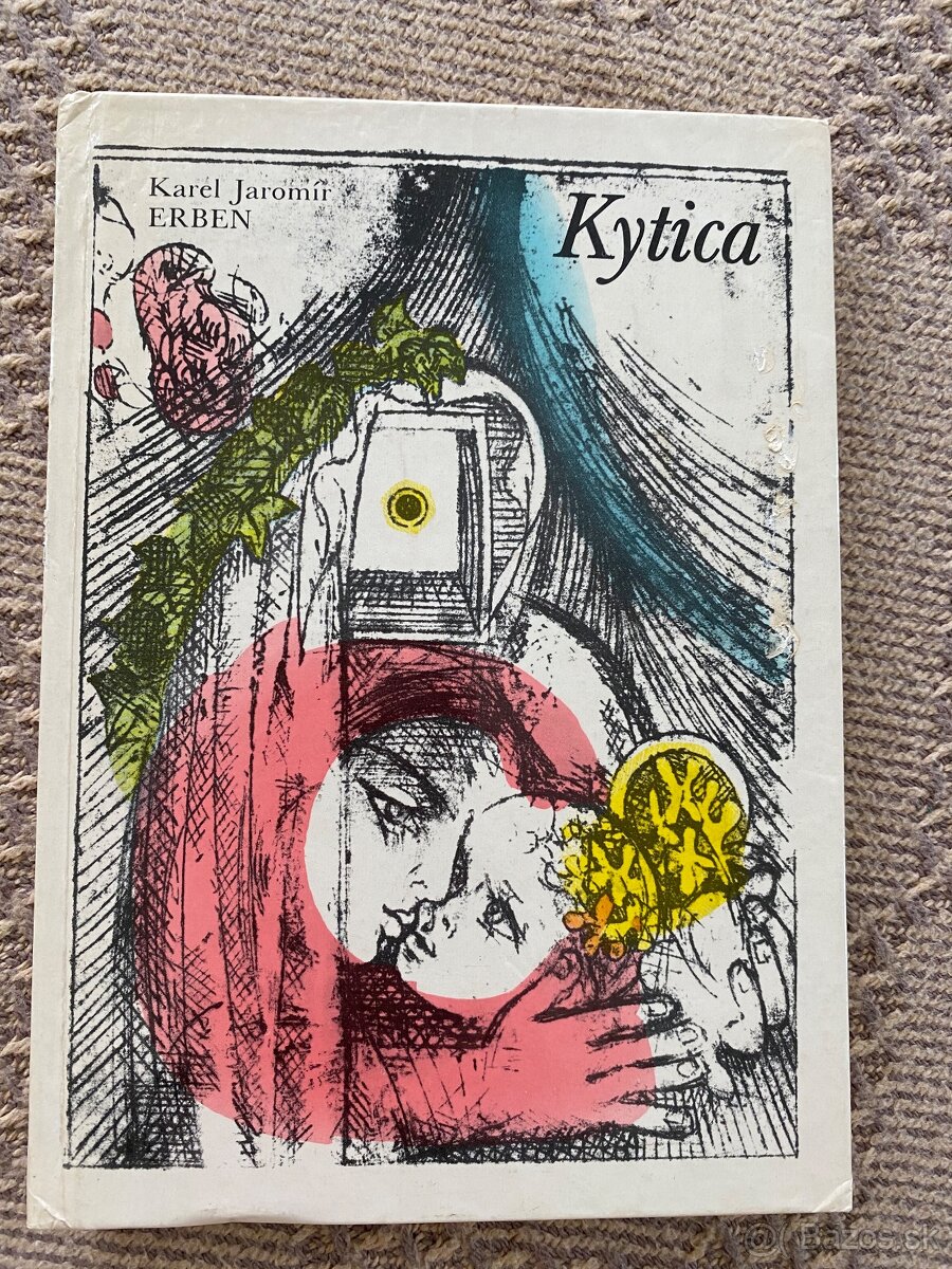 Stará retro kniha Kytica Karel Jaromír Erben