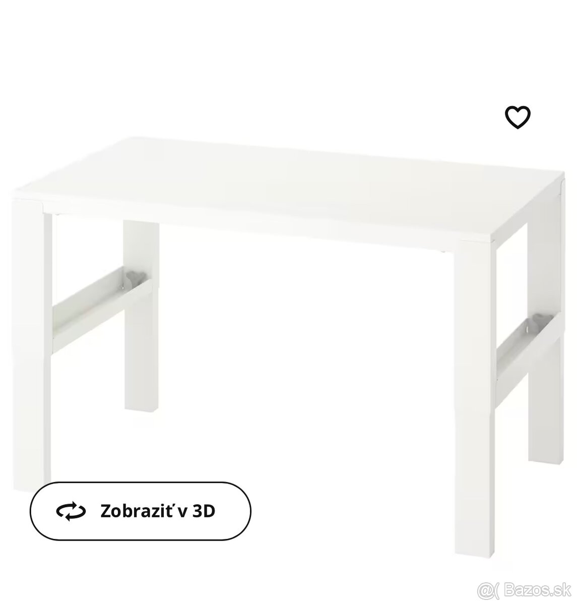 PAHL detsky výškovo nastaviteľný pracovný stôl IKEA