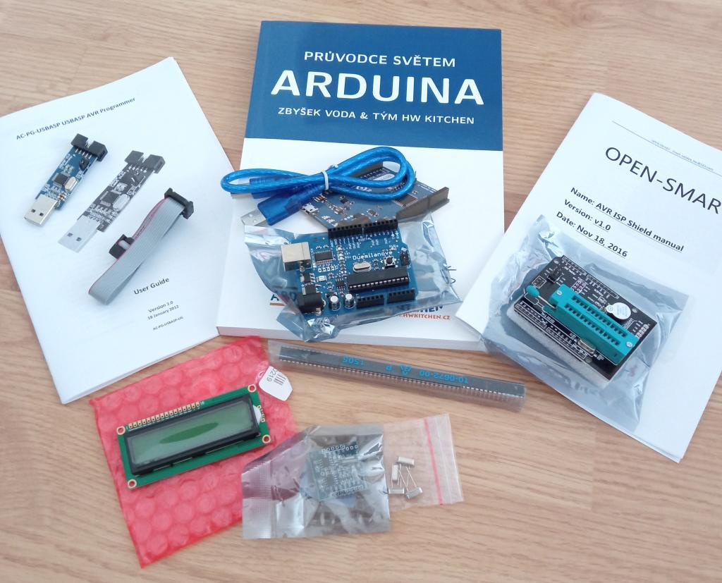 Arduino IDE komplet + kniha