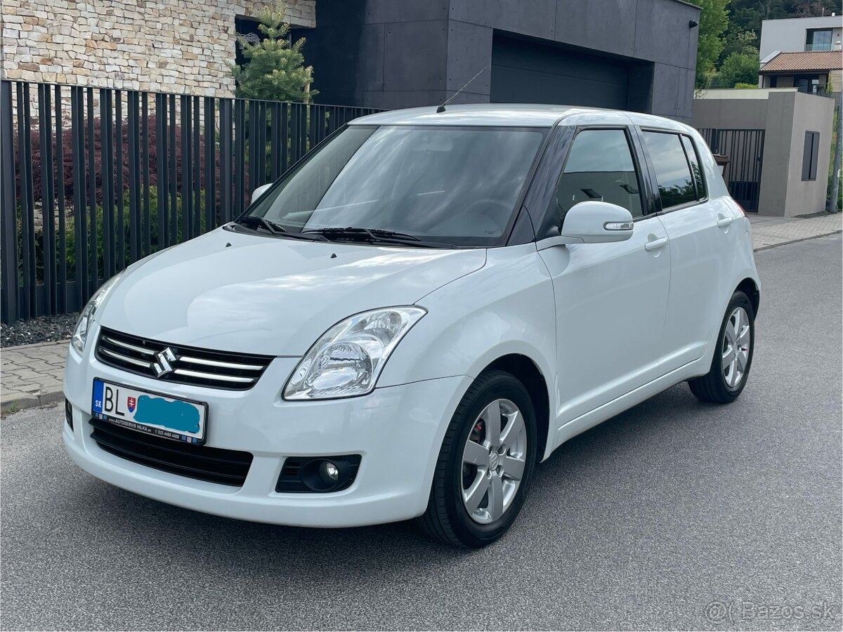 Suzuki Swift 1.3 edícia BLACK&WHITE, Rok 2010, iba 55 000 km