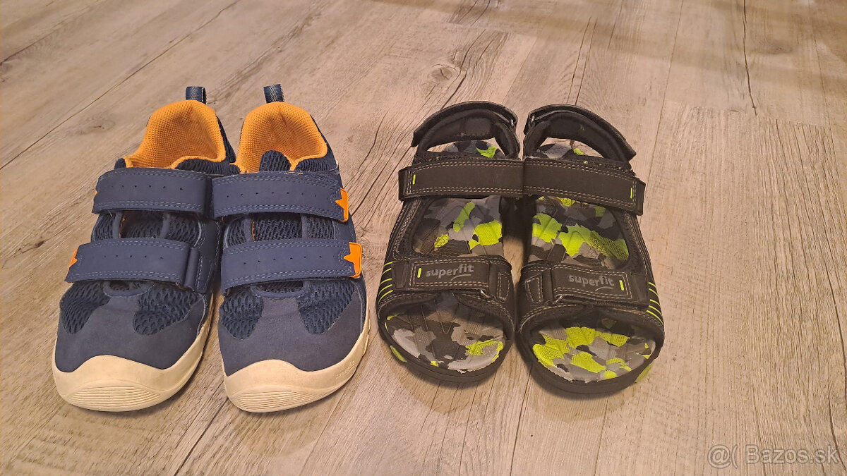 SUPERFIT chlapčenské sandále + tenisky veľk. 33