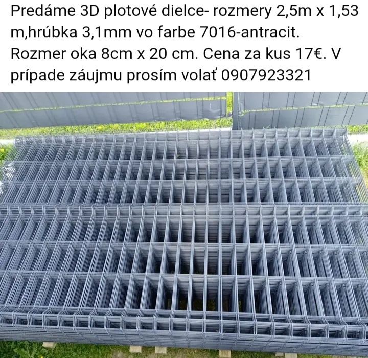 Predám plot