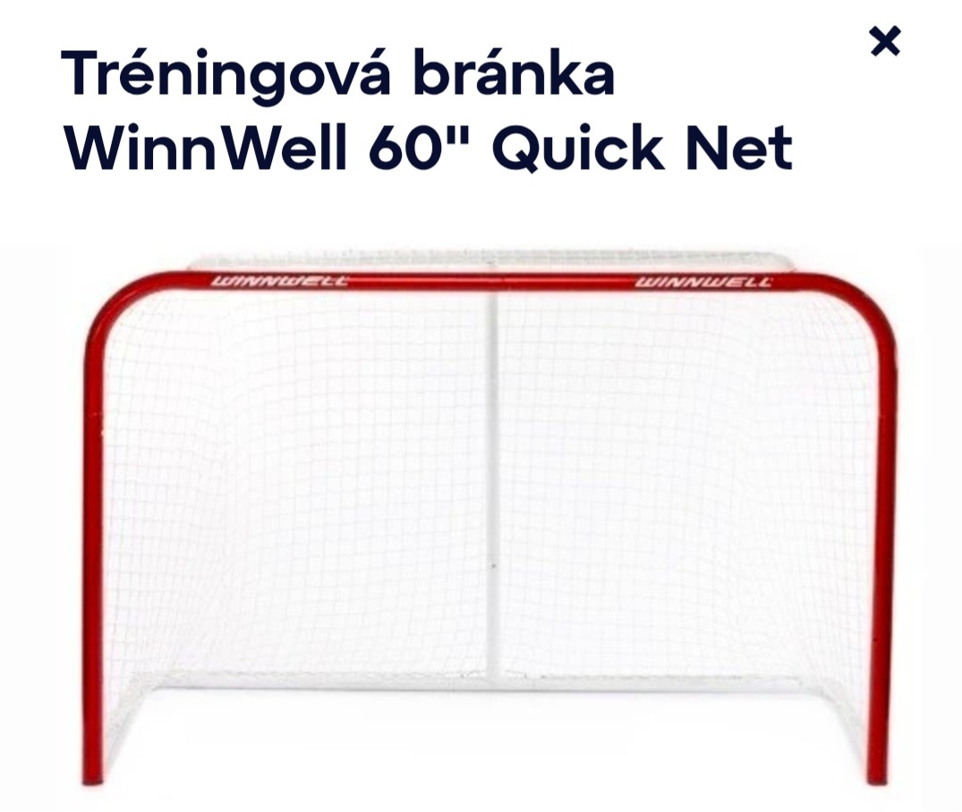Hokejova / florbalova bránka Winwell 60"