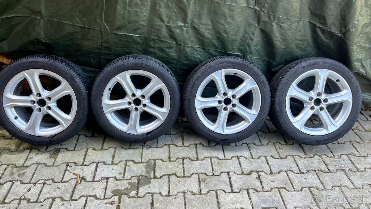 Audi disky R17 s letnými pneu