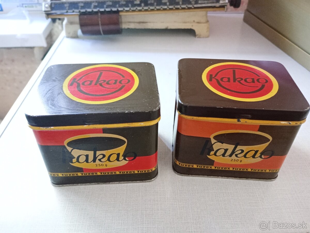 Plechovka Kakao Tuzex