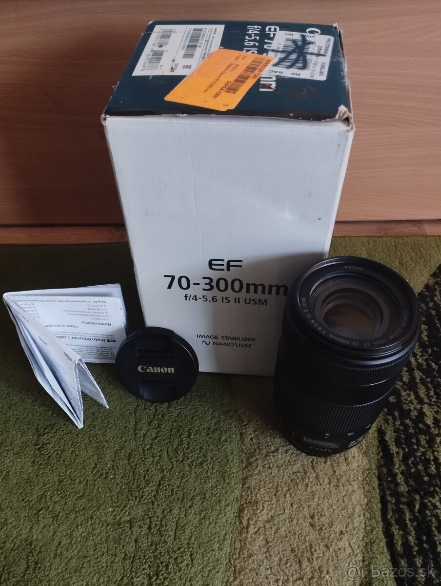 Canon EF 70-300mm f/4-5.6 IS II USM