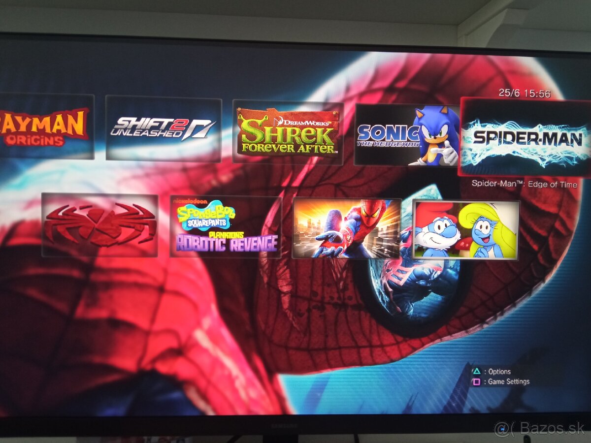 PS3 Slim, 2 ovladace, 22 hier