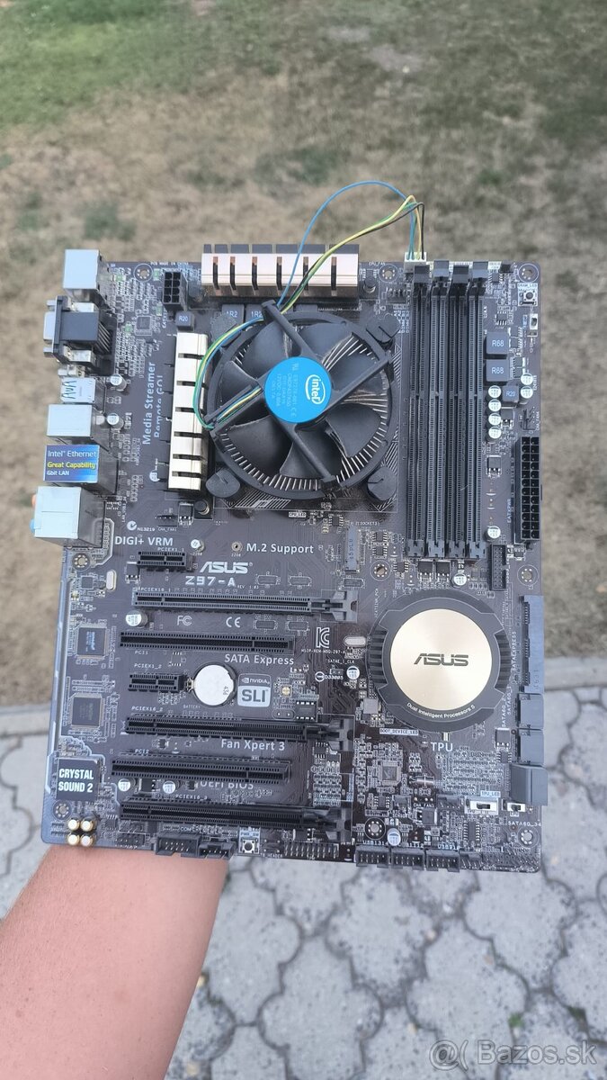 Asus Z97-A doska plus procesor i5-4690K