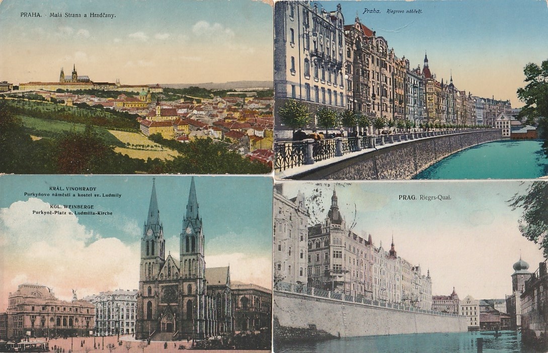 Pohľadnice Praha 2