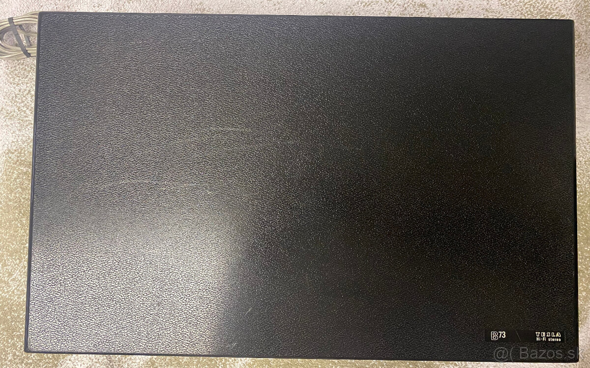 Tesla kotúčový magnetofón B73 kompletný