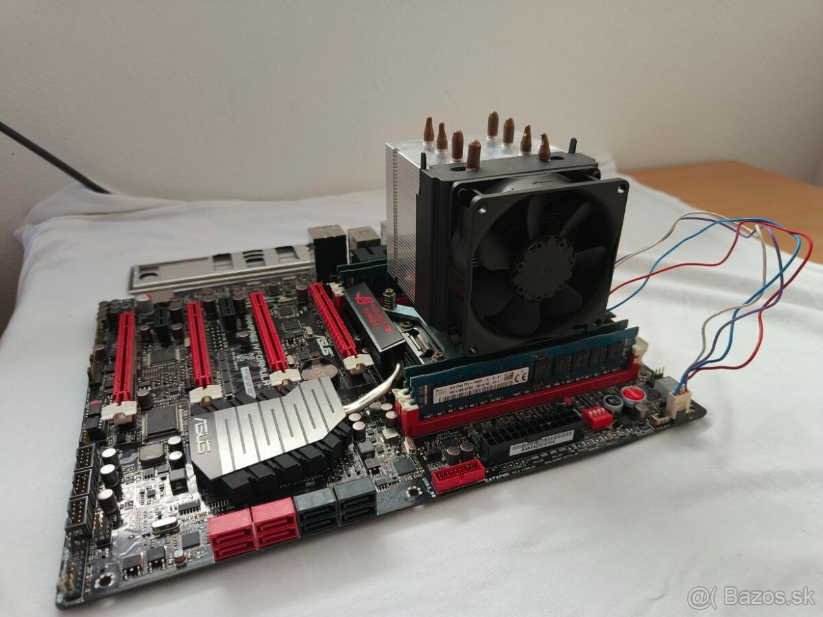 Predám E5 1650 V2 s ASUS ROG Rampage IV a 32Gb DDR3 RAM