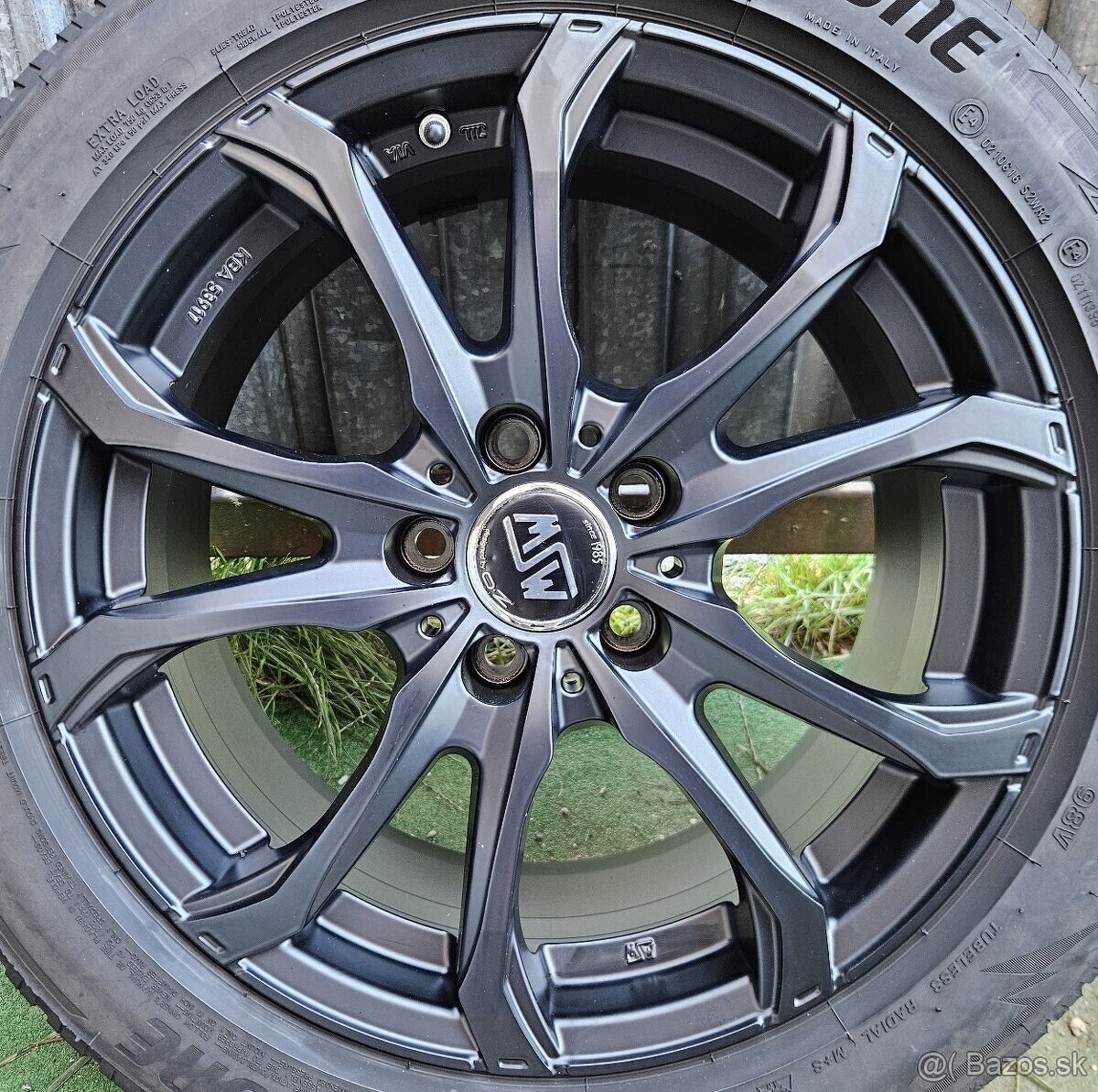 Atraktívne hliníkové disky MSW - 5x112 R17