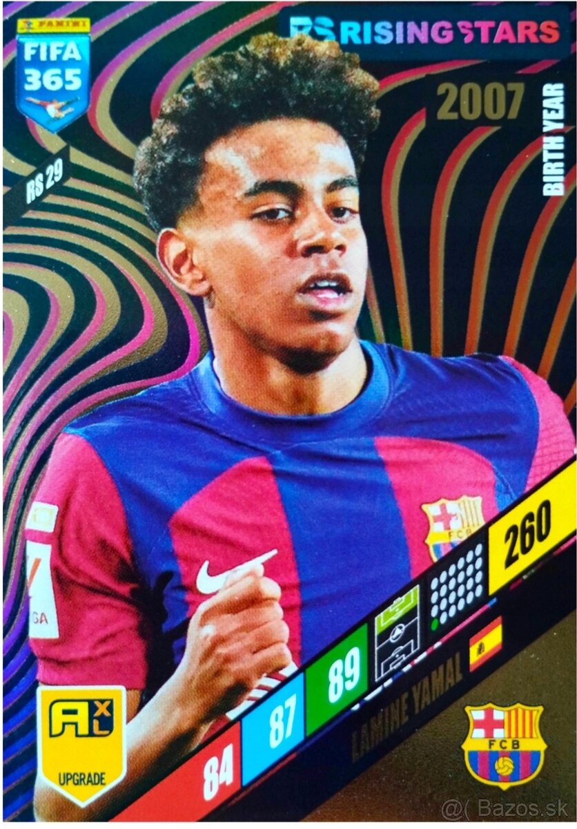 LAMINE YAMAL - ROOKIE futbalová karta