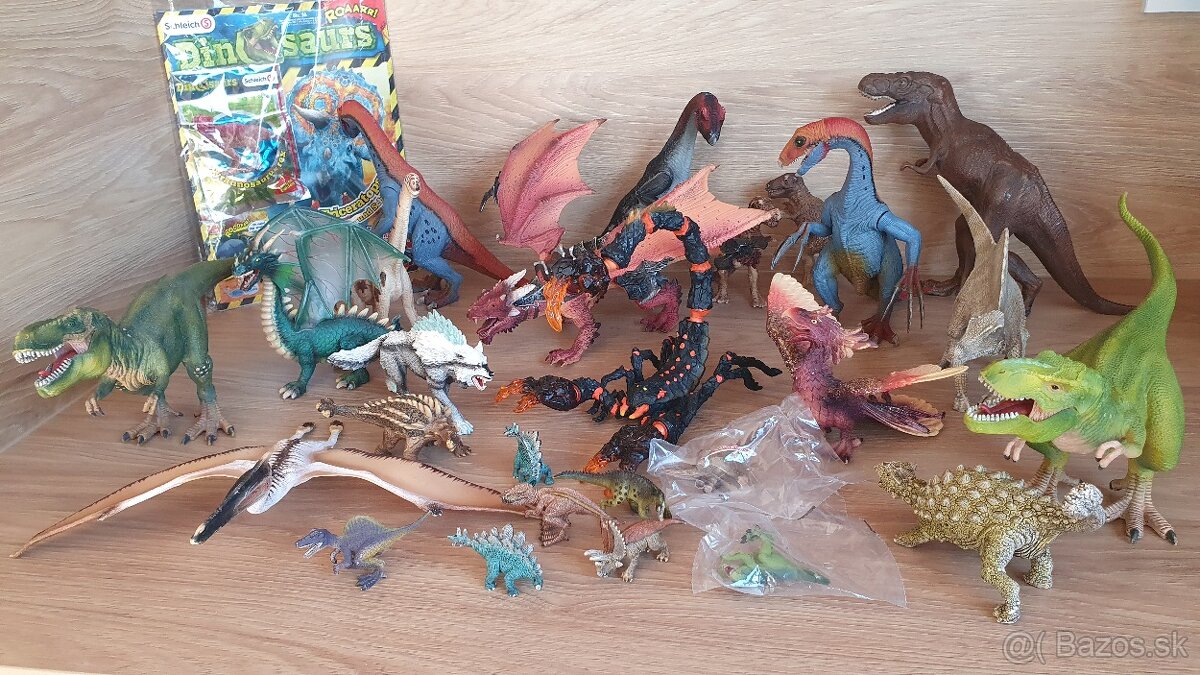 Schleich dino, draci, bayala, rytíři, divoký západ, vor ...