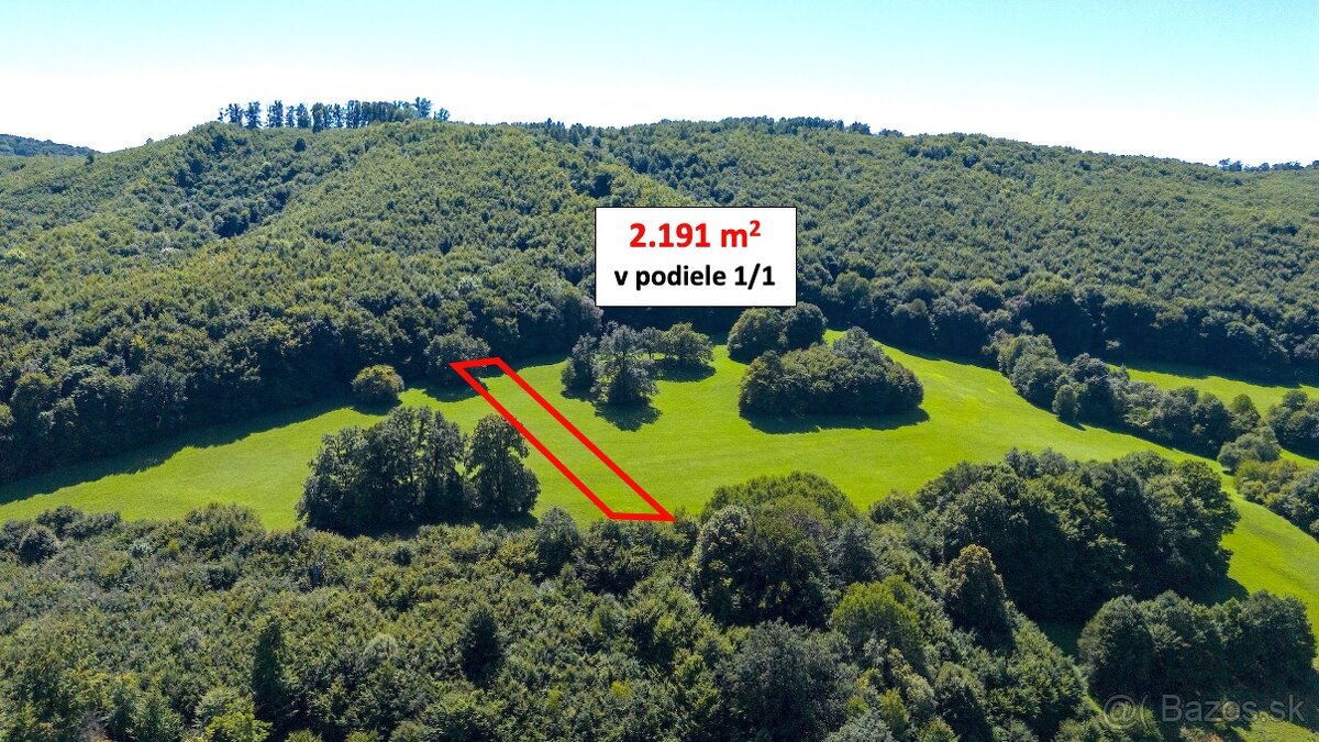 Opatová (Trenčín) – 2.200 m2 POZEMOK na mobilný dom, karavan