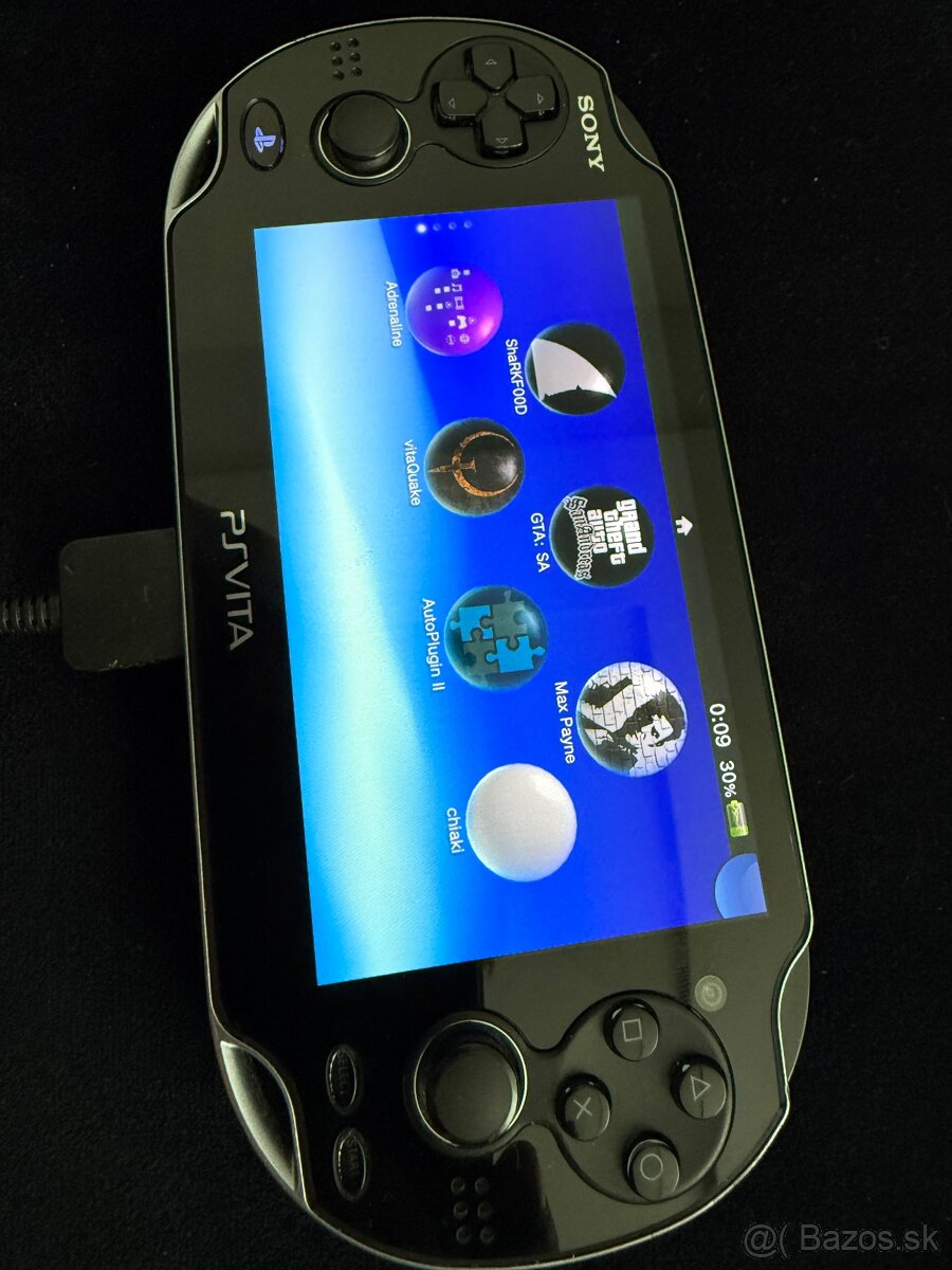 PS Vita Crystal Black OLED