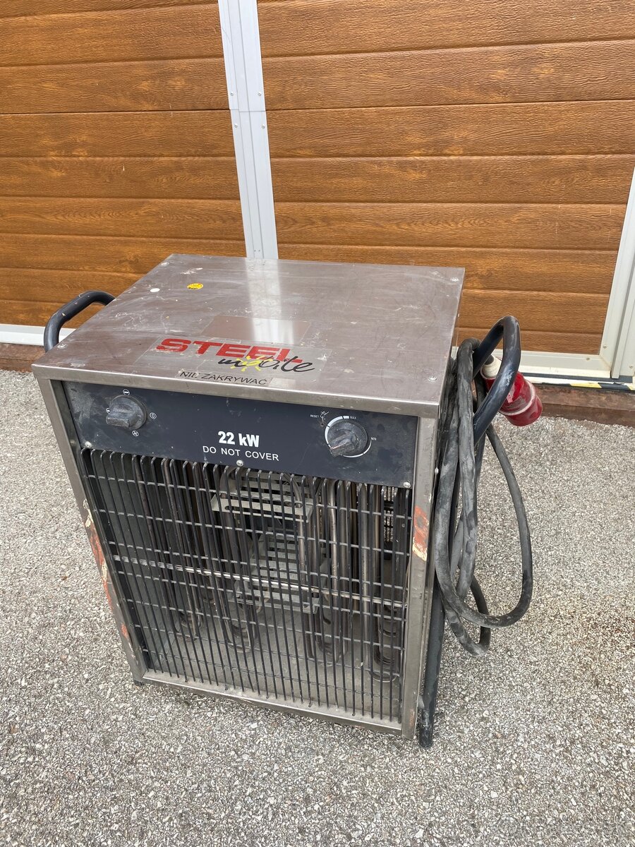 Elektrický ohrievač STEEL mobile SL 22 kW