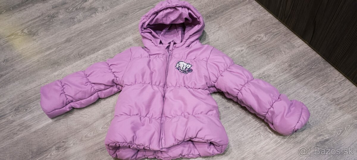 Extra teplá bunda dievčenská 92 v. Smily