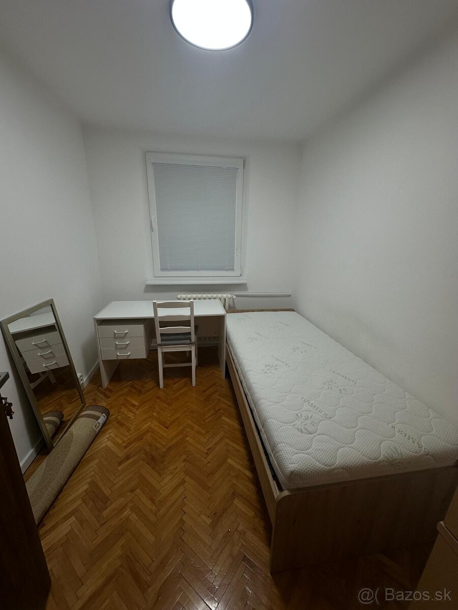 NA PRENÁJOM:Pre študenta Samostatná uzamykateľná izba