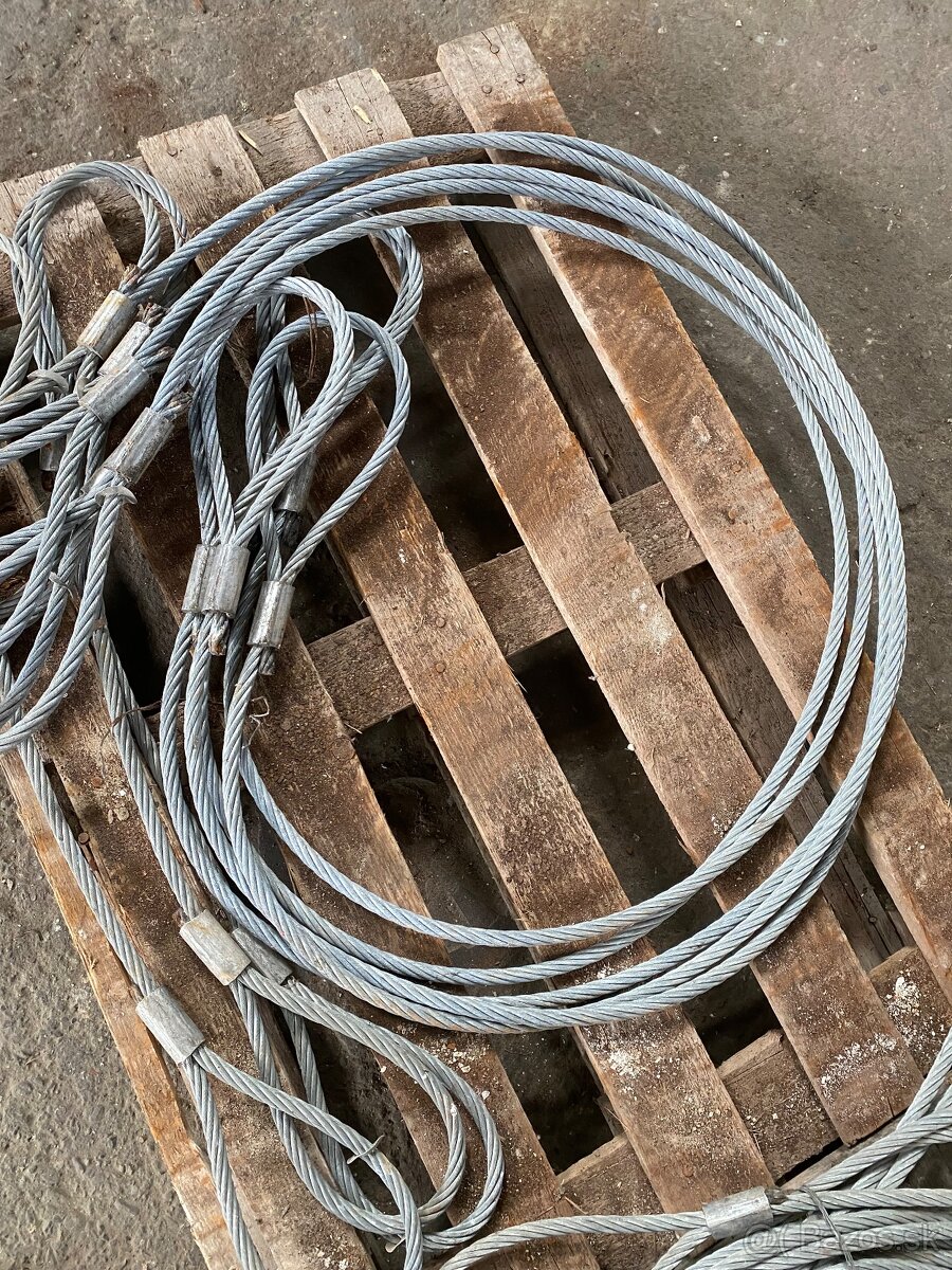 Ťažné oceľové lano -NOVÉ