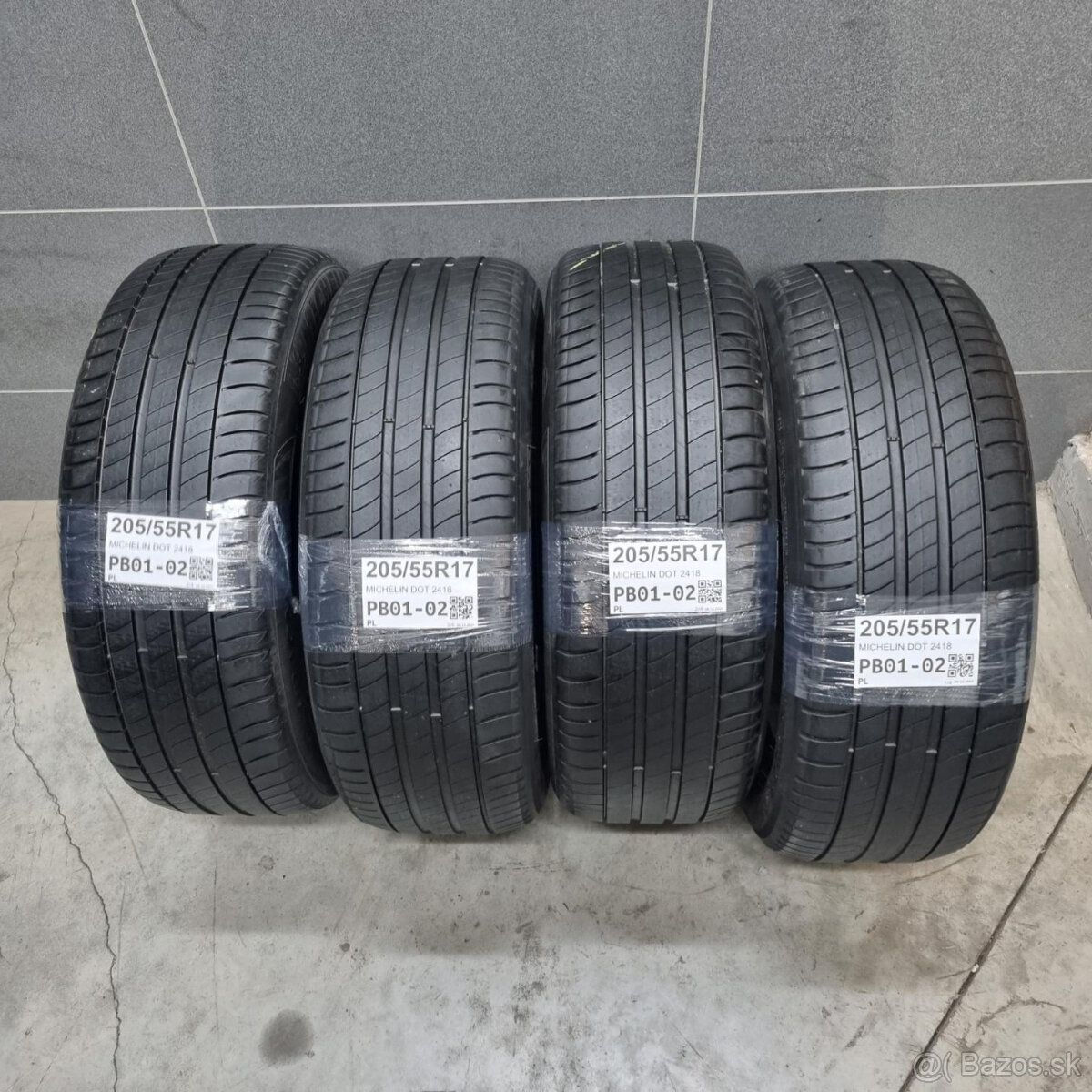Letné pneumatiky 205/55 R17 MICHELIN