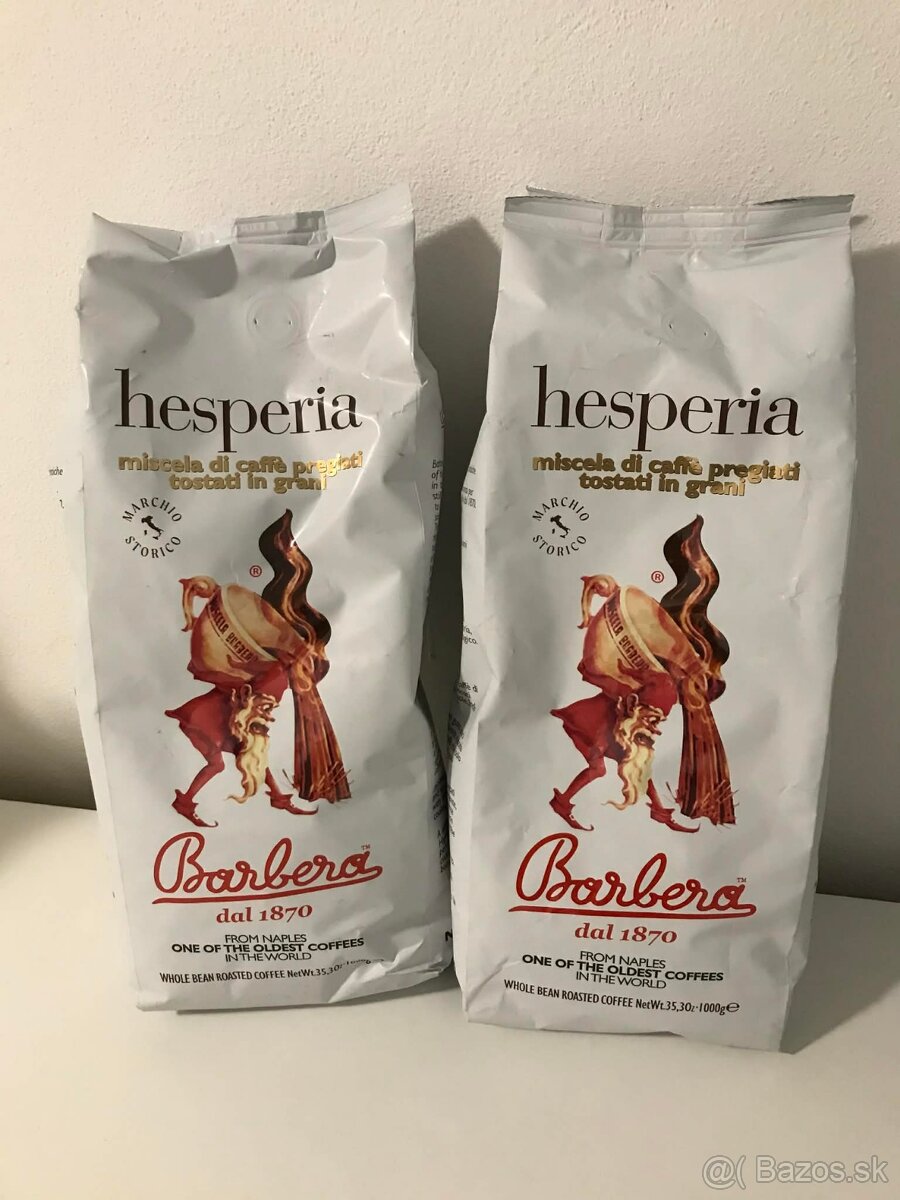 Zrnková Káva - Barbera Hesperia