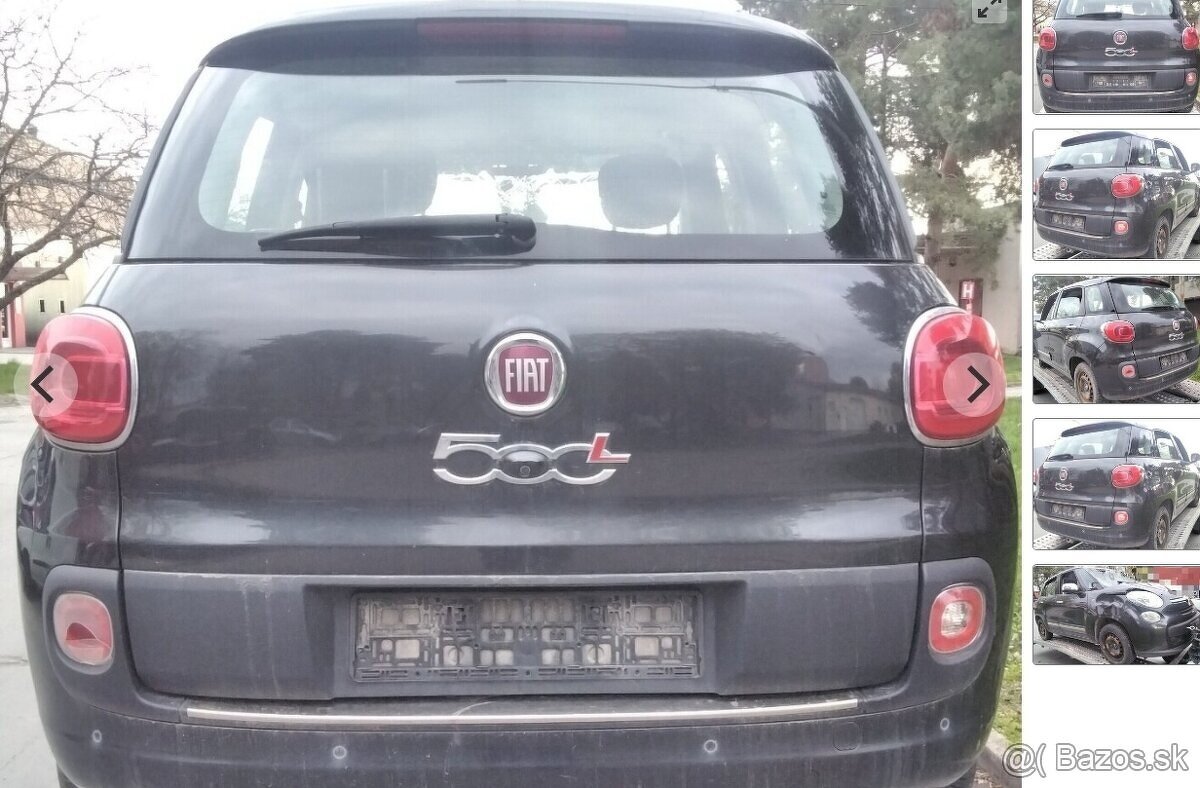 FIAT 500L 1.4 2018 predám motor 843A1000 euro6, dvere, prevo