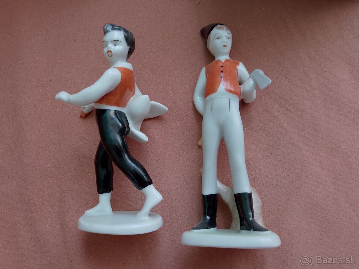 Porcelánové sošky Hollohaza