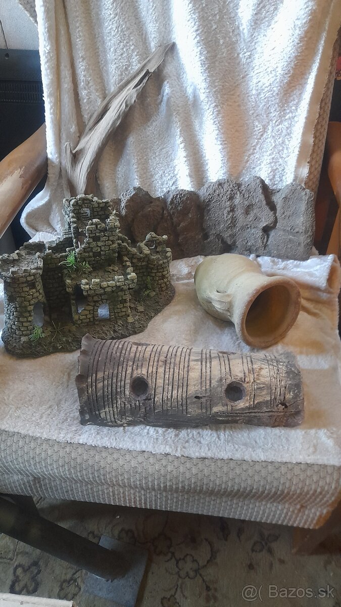 Doplnky do akvária-spolu za 50eur