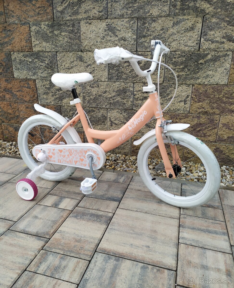 Detský nový bicykel 16"