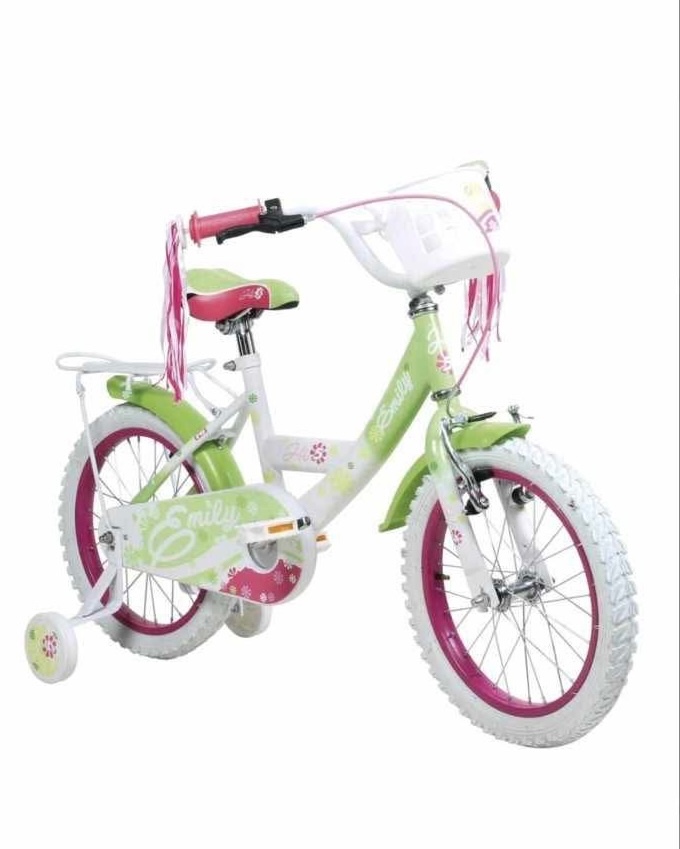 Nepoužívaný detský bicykel s kolieskami