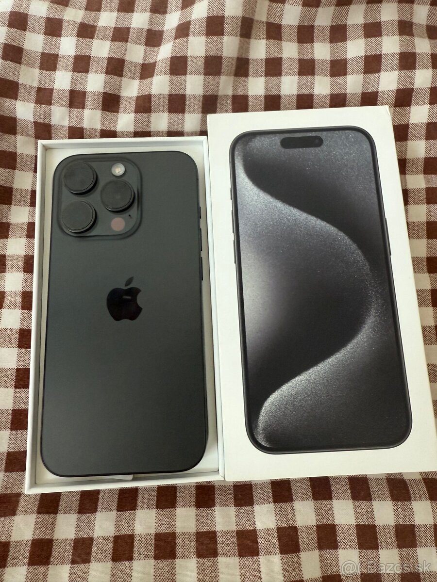 Predám iPhone 15 Pro v ideálnom stave