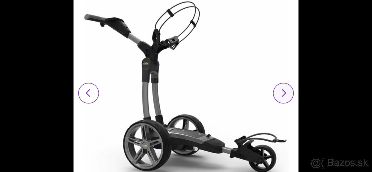 Predám novy el.vozik PowaKaddy FX7 EBS GPS Titan 36 Holes