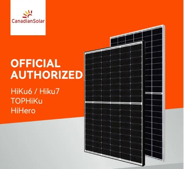 Fotovoltaicke panely Canadian Solar 660W fotovolticke FVE