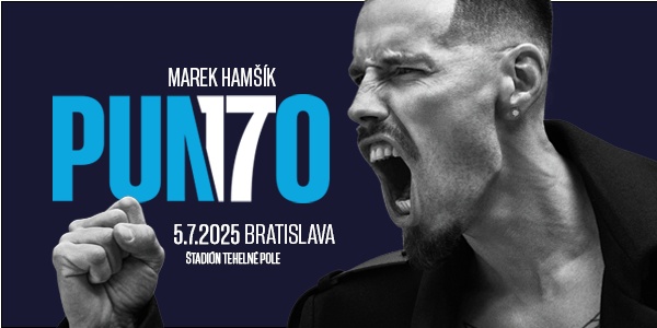 2 vstupenky - Marek Hamšík - Punto 17