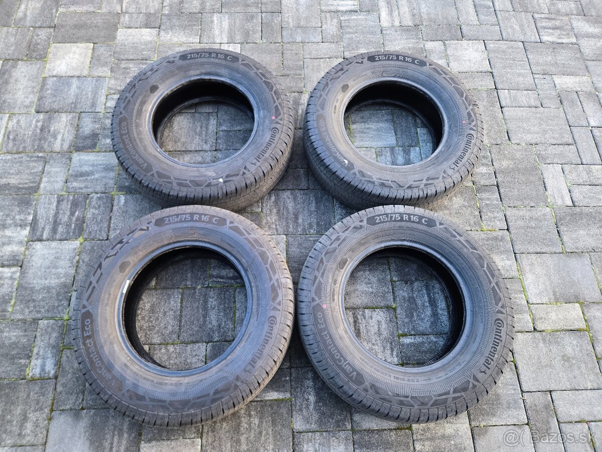 Letné pneumatiky Continental VanContact Eco 215/75 R16 C
