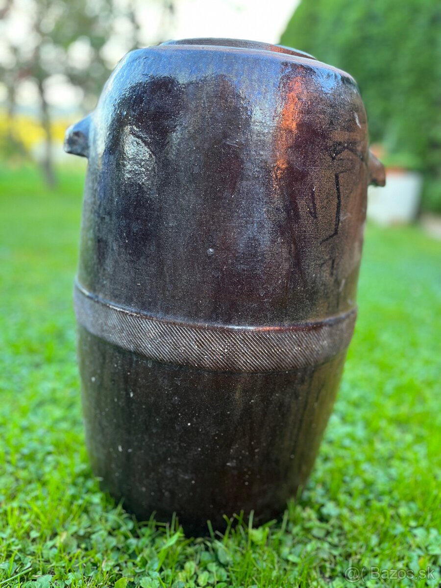 Keramický sud na kapustu